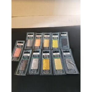 Madeira Decora Rayon Embroidery Thread Lot 11 Packs 5m Viscose Filament Mixed